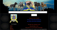 Desktop Screenshot of ironkingkennels-ii.com